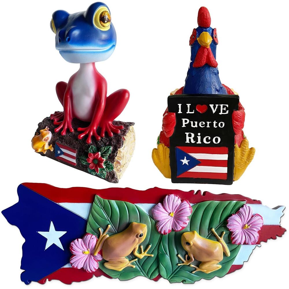 4403 Premium Coqui Artisan Collection, Handcrafted Cultural Display